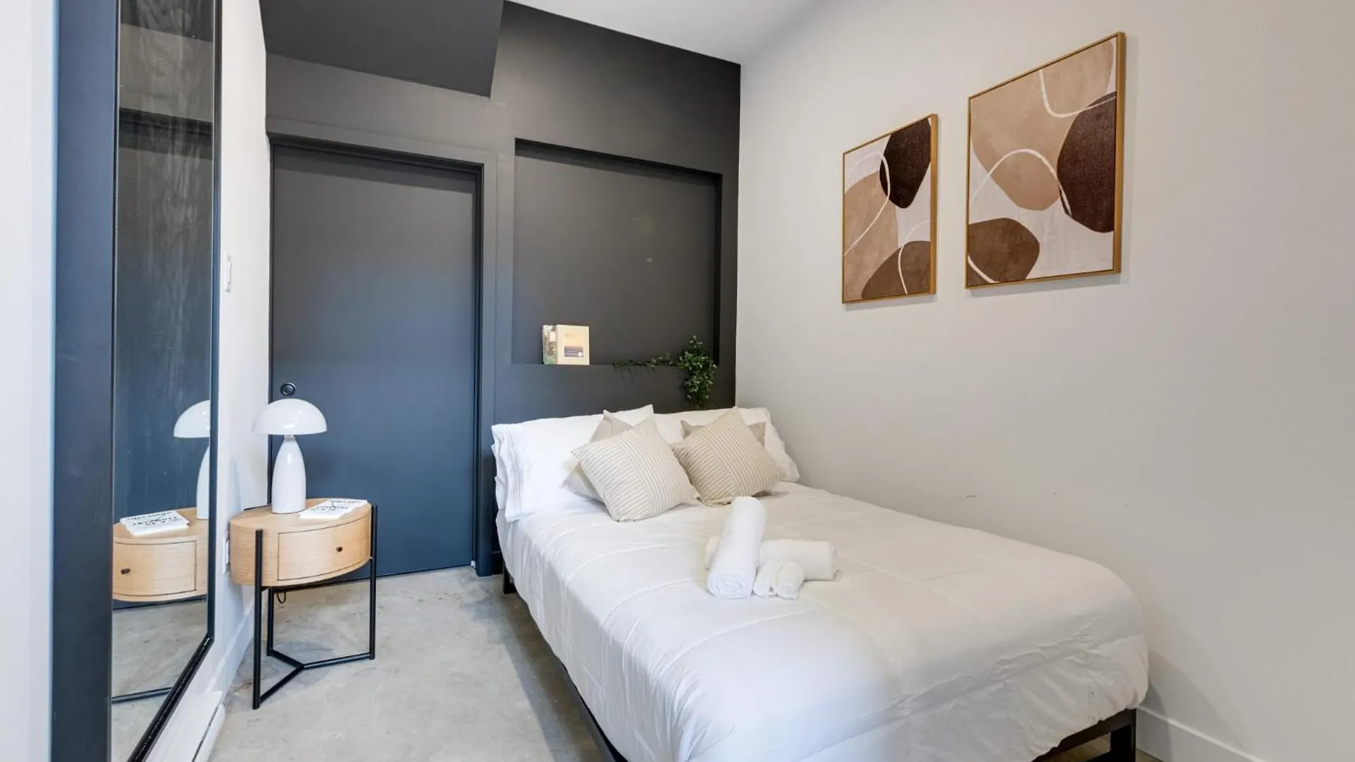 公寓 蒙特利尔New Luxury 2Bdr Unit With Sofabed In Mile End - 1D公寓